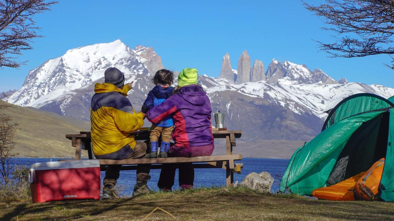 Camping Kau Laguna Azul Torres del Paine National Park Luaran gambar